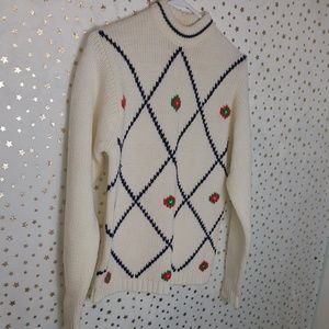 Acrylic filre  women's swearter